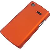 Crystal Hard ORANGE Snap on RUBBERIZED Faceplate Cover Case for SAMSUNG i89 ....