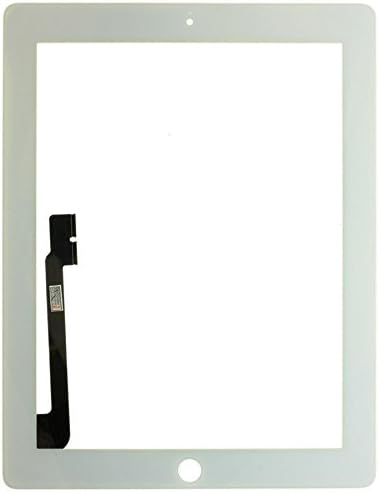 Dannemann Replacement Touch Screen Display Glass Digitizer For iPad3 4 White