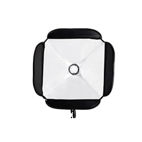 SPECIAL MART / E5050 Video 24in Large Speedlite Flash Portable Professional Softbox Umbrella with L-bracket, Shoe Mount & Carry Case