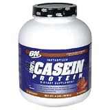 100% Casein Protein-Optimum Nutrition Instantized Casein Protein, 4lb Chocolate Supreme