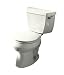 Toilet Two Piece Elongated by Kohler - K-3438-RA in Almond