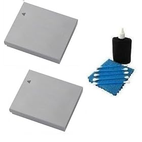 SAVEoN Replacement Extended Long Life 2Pack Canon NB-4L for Canon PowerShot ELPH 310 HS ELPH 300 HS ELPH 100 HS Digital Camera + Camera Cleaning Kit