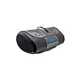 iLive IB318B Portable CD Boom Box with Dock for iPod - Black