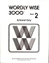 WORDLY WISE 3000 BOOK 2 ANSWER KEY