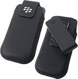 OEM BlackBerry Leather Holster for BlackBerry Pearl 3G 9100 9105