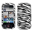 31sRFKYF7AL. SL160  BLACK/WHITE ZEBRA PRINT CELL PHONE COVER FOR MOTOROLA CLIQ +