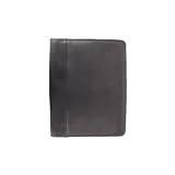 Piel Zippered Padfolio