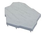 Emsco Group 2169 Natural Interlocking Stepping Stones Granite - 24 Pack