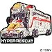 パイオニア トミカ〈HRハイパーアンビュランス〉アイロン接着アップリケ TC450-60890