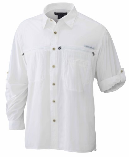ExOfficio Reef Runne Lite Long-Sleeve Shirt, White, Large