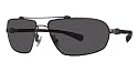 Nike Supercharged 600 Flexon Sunglasses, EV0457-925, Shiny Gunmetal Frame/ Grey Lenses
