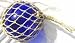 10'' Blue Glass Fishing Float