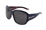 Tom Ford Serena Black/Brown Tortoise Sunglasses FT0048-035