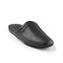 Club Room "Tony" Open Black Leather Slipper