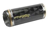 New Genuine Two Brothers Racing Exhaust / Suzuki Hayabusa (1999-07) Dual V.A.L.E. Shorty Slip-On M-5 Carbon Fiber canister / Pt # 005-910419V
