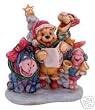 DISNEY HARMONY KINGDOM POOH & FRIENDS CAROLING