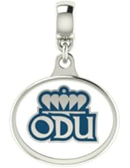 Old Dominion Monarchs Collegiate Drop Charm Fits Most European Style Bracelets Including, Chamilia, Kera, Troll and More. High Quality Drop in Stock for Fast Shipping.