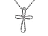 Diamond cross pendant