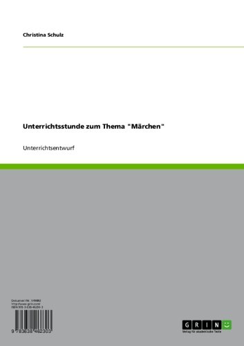Unterrichtsstunde zum Thema 