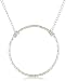 Dogeared Jewels & Gifts "Sparkle Karma" Medium Sparkle Karma Silver Necklace