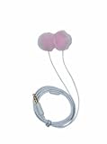 DCI 31847 Pom Pom Earbuds, Assorted Colors - Retail Packaging - Pink/Purple/Blue/White DCI 31847 Pom Pom Earbuds, Assorted Colors - Retail Packaging - Pink/Purple/Blue/White