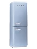 Smeg FAB32AZS7 K&uuml;hl-Gefrier-Kombi / A+ / 179 cm H&ouml;he / 292 kWh/Jahr / 205 L K&uuml;hlteil / 103 L Gefrierteil / dunkelblau, linksanschlag
