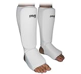 Shin & Instep, Kick Boxing pads, Karate pads, Elasticated Size Large, (free shipping)
