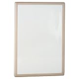 Bush AC88120 Bush Magnetic Dry-Erase Board, 11-3/8 x 16-3/8, White with Nickel Frame