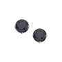 14K White Gold Prong Set 5 MM Natural Sapphire Earring Studs