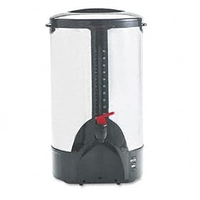50-Cup Stainless Steel Commercial Percolator Urn by Classic Coffee Concepts"