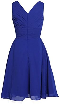MyProm Women's Straps Short Chiffon Bridesmaid Dress Party Dress Mint S