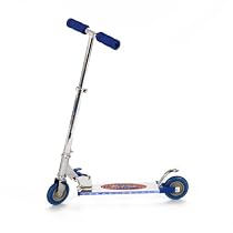 Ozbozz Blue Flashing Storm Folding Scooter