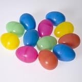 Multicolor Plastic Easter Eggs