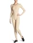 Capezio Women's Long Sleeve Unitard,Nude,Medium