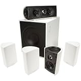 Definitive Technology ProCinema 600 120v Center Speaker (Set of Six, White)