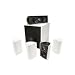 Definitive Technology ProCinema 600 5.1 Speaker System (Set of Six, White)