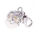Charms Anh�nger f�r Bettelarmband Frosch auf Perle