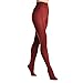 Angelina Women's Brushed Fleece Interior Thermal Fashion Tights (1-Pack), 009_Wine_OS