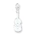 Sterling Silver Violin Charm with 20 inch Sterling Silver Chain
