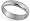 18K White Gold Milgrain Classic-Fit Wedding Band, 4mm Wide