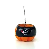 5.5" NFL Houston Texans Halloween Pumpkin Trick-or-Treat Candy Bucket