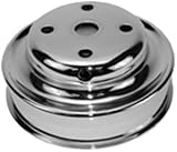 Mota Performance A72006 Ford Mustang 5.0L Chrome Water Pump Serpentine Pulley