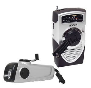 Jenson Merchandising Self-Powered Public Alert Radi