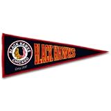 Review Winning Streak Sports  / Chicago Blackhawks Wool NHL Pennants - Vintage