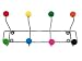 Multi-Coloured Coat Hook