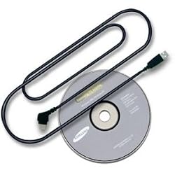 Samsung OEM USB Data Kit with USB Data Cable and Software CD fro Samsung A707 T719 BlackJack i607 - Must update your software