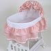 Baby : Portable Bassinet with Toy Box Base - Pink