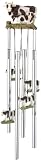 Wind Chime Round Top Cow Hanging Garden Porch Decoration Decor Musical