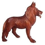 Wood statuette, 'German Shepherd'