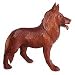 Wood statuette, 'German Shepherd'